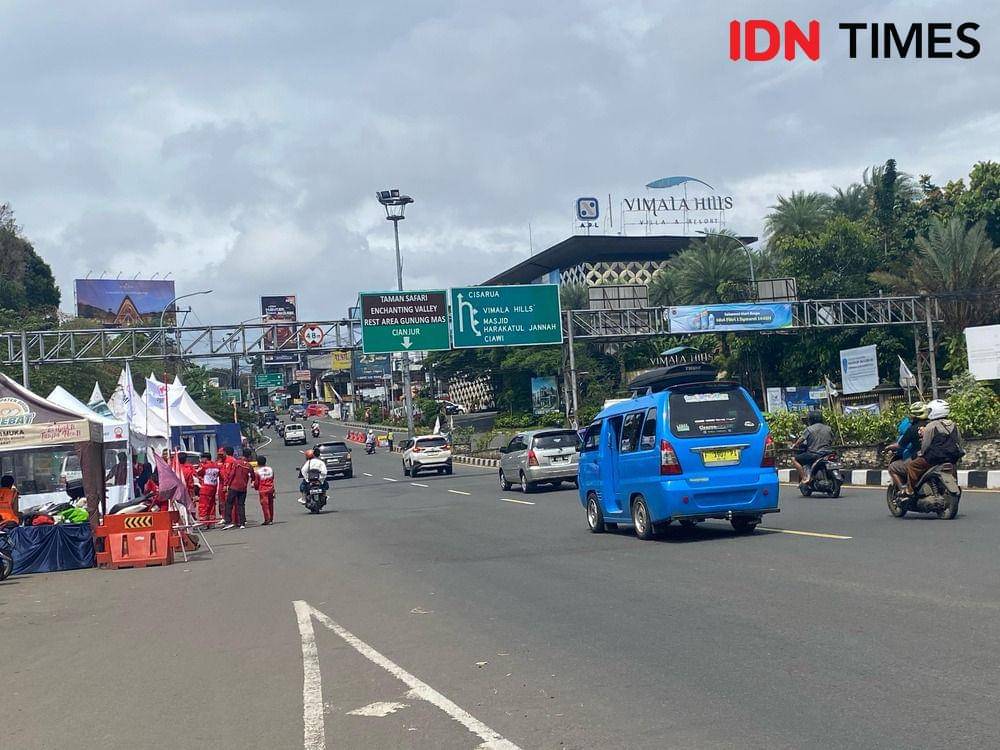 Angkot Jalur Puncak Libur, Okupansi Hotel Langsung Tembus 70 Persen